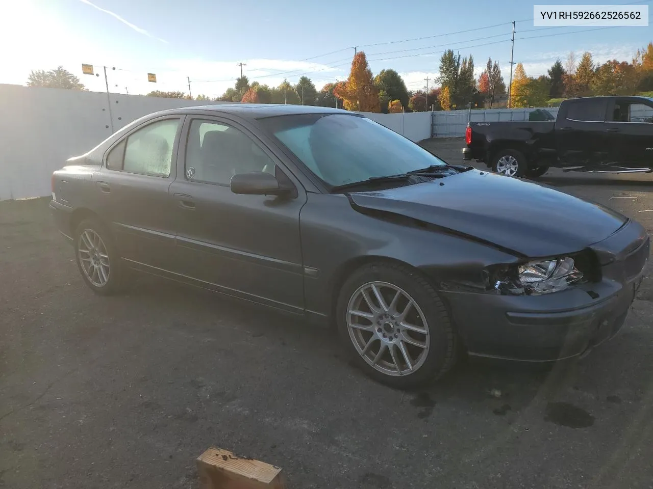 YV1RH592662526562 2006 Volvo S60 2.5T