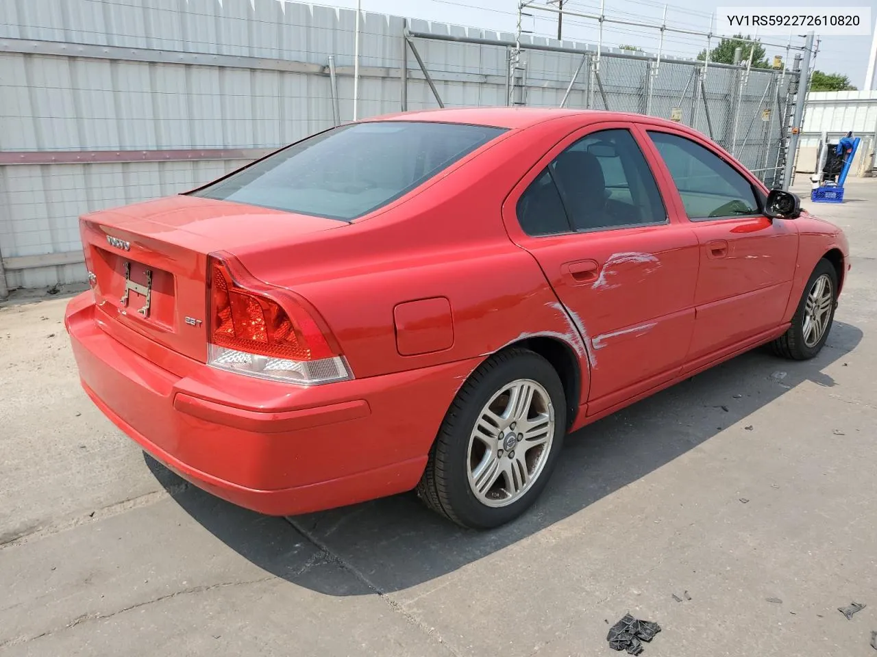 YV1RS592272610820 2007 Volvo S60 2.5T