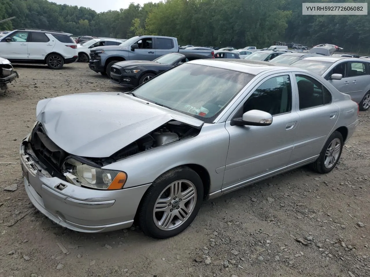 2007 Volvo S60 2.5T VIN: YV1RH592772606082 Lot: 67472014