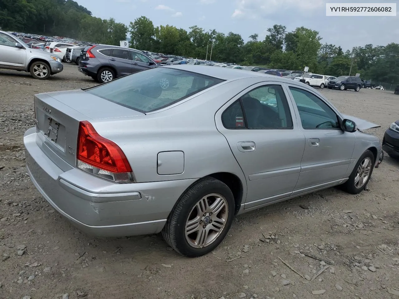 2007 Volvo S60 2.5T VIN: YV1RH592772606082 Lot: 67472014