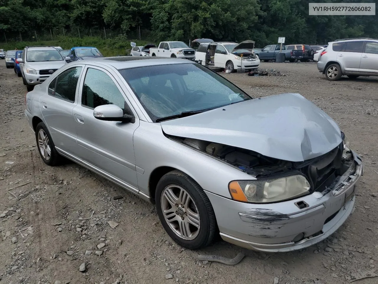 2007 Volvo S60 2.5T VIN: YV1RH592772606082 Lot: 67472014