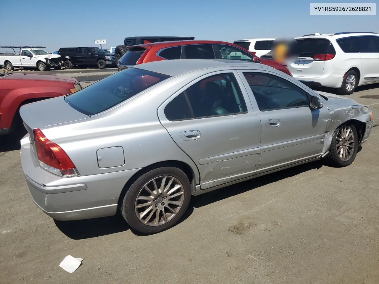 2007 Volvo S60 2.5T VIN: YV1RS592672628821 Lot: 68770834