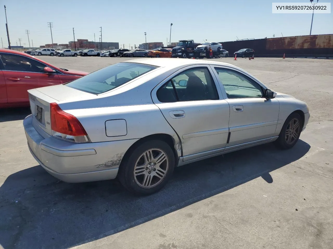 YV1RS592072630922 2007 Volvo S60 2.5T