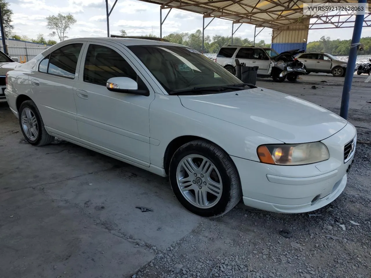 YV1RS592172628063 2007 Volvo S60 2.5T