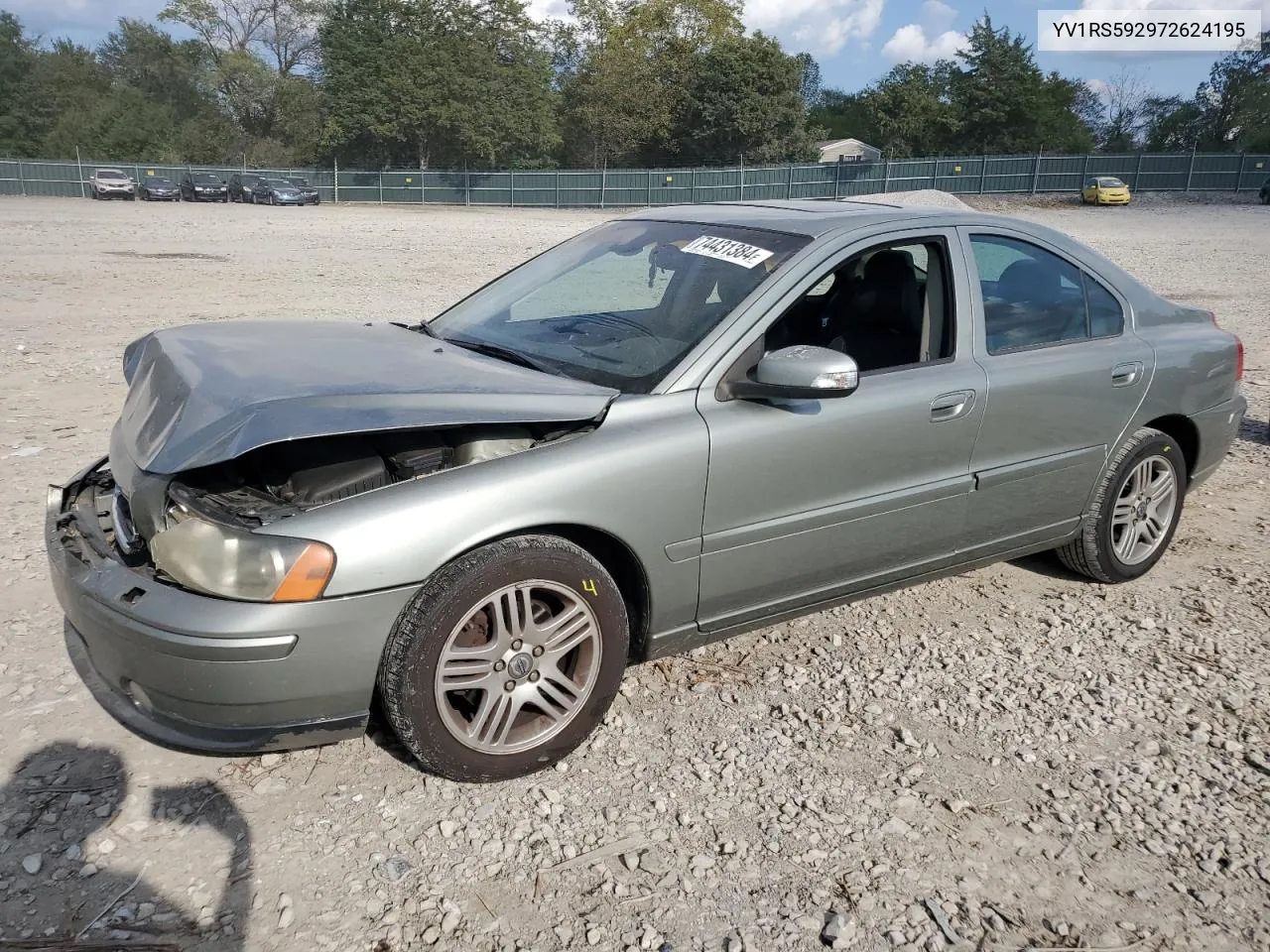 2007 Volvo S60 2.5T VIN: YV1RS592972624195 Lot: 74431384