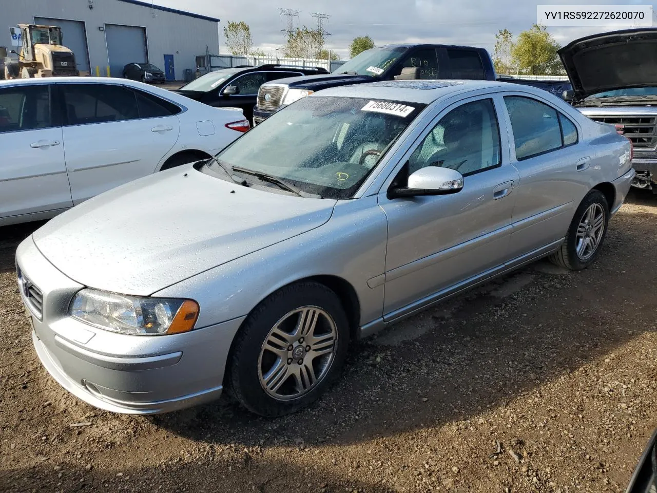 2007 Volvo S60 2.5T VIN: YV1RS592272620070 Lot: 75680314