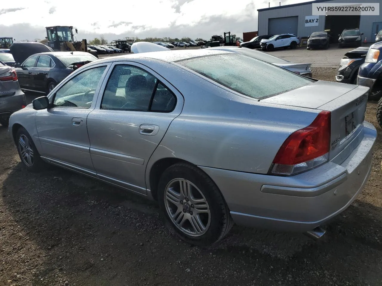 2007 Volvo S60 2.5T VIN: YV1RS592272620070 Lot: 75680314