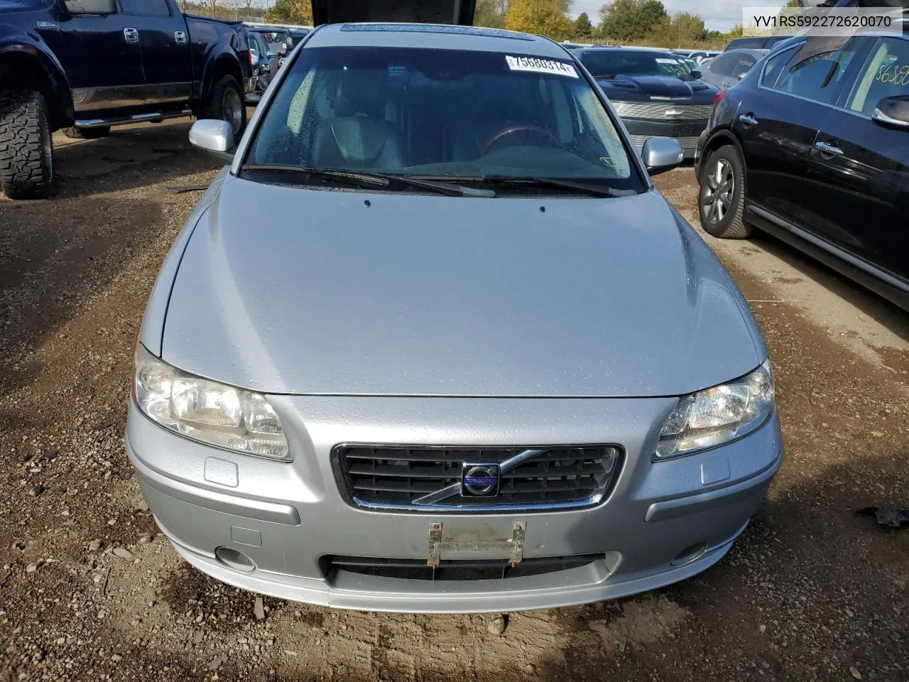 2007 Volvo S60 2.5T VIN: YV1RS592272620070 Lot: 75680314