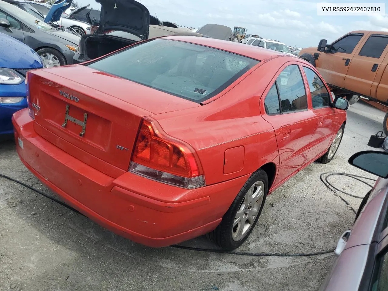 YV1RS592672607810 2007 Volvo S60 2.5T