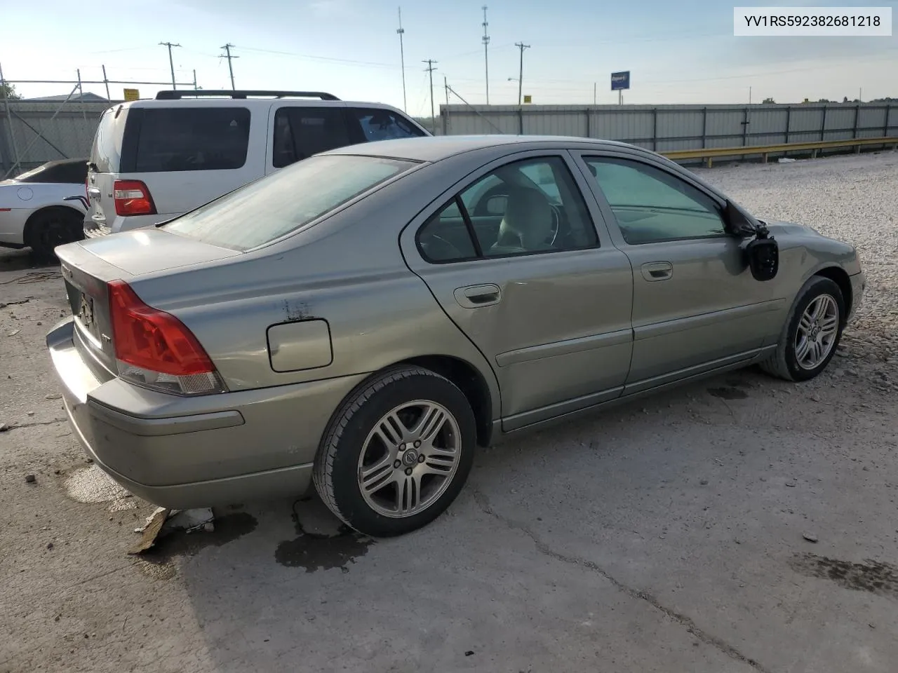 2008 Volvo S60 2.5T VIN: YV1RS592382681218 Lot: 67302894