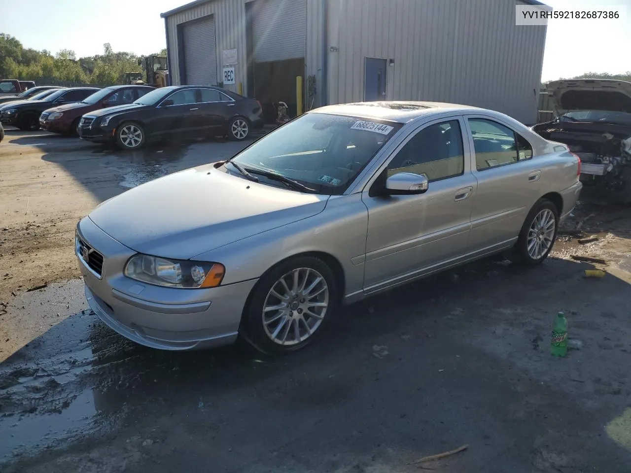 YV1RH592182687386 2008 Volvo S60 2.5T