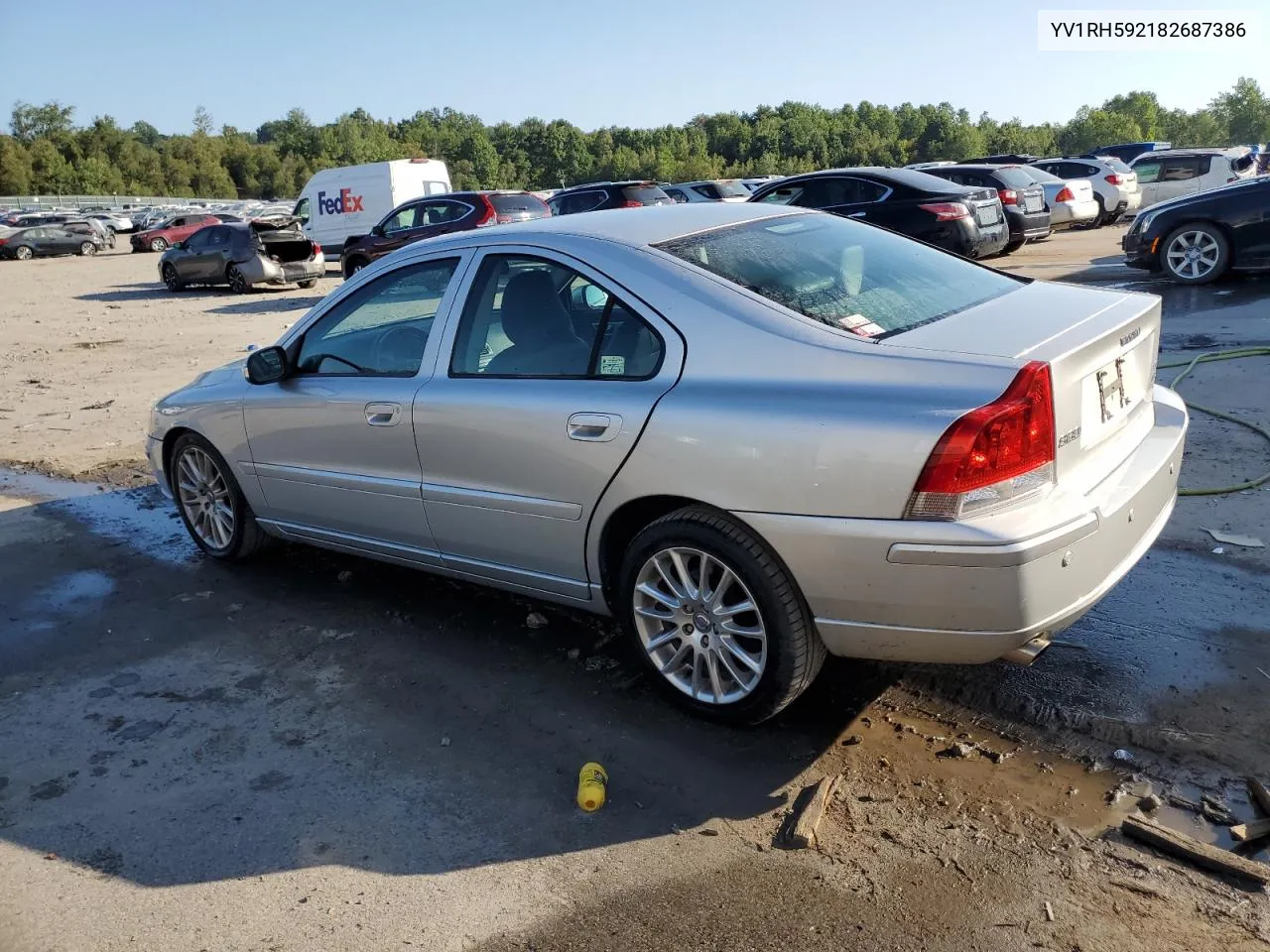 YV1RH592182687386 2008 Volvo S60 2.5T