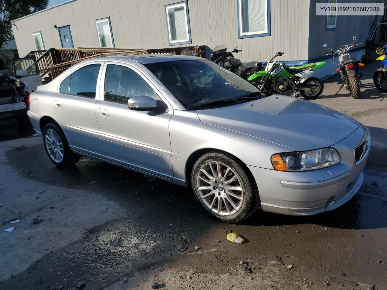 YV1RH592182687386 2008 Volvo S60 2.5T