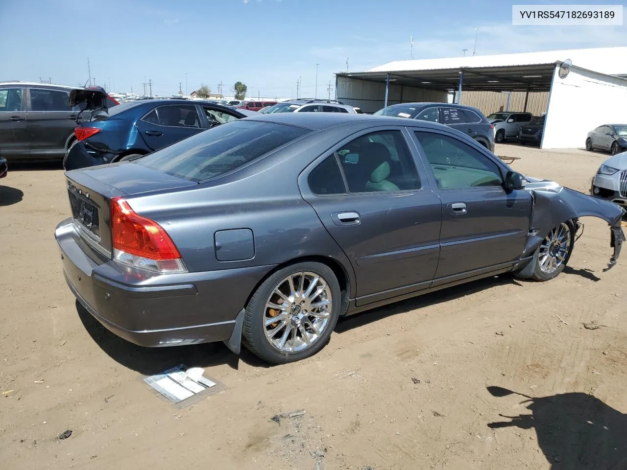 2008 Volvo S60 T5 VIN: YV1RS547182693189 Lot: 69428404