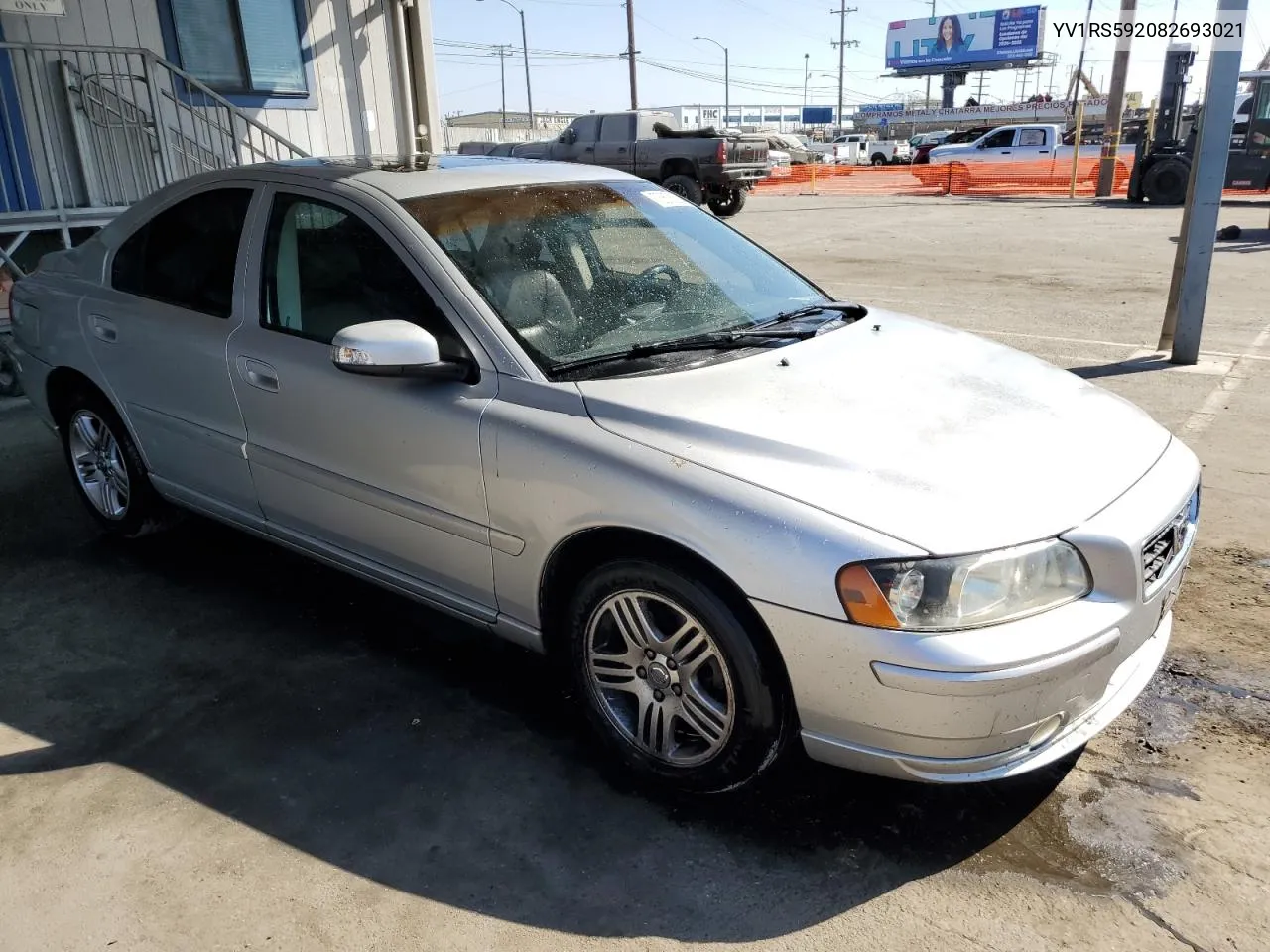 2008 Volvo S60 2.5T VIN: YV1RS592082693021 Lot: 73678264