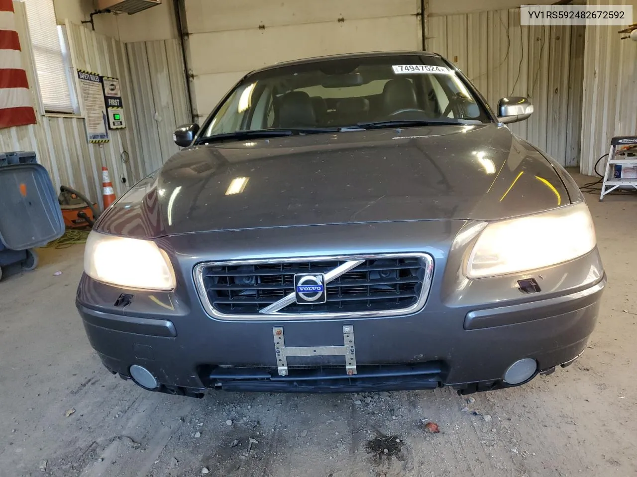 2008 Volvo S60 2.5T VIN: YV1RS592482672592 Lot: 74947524