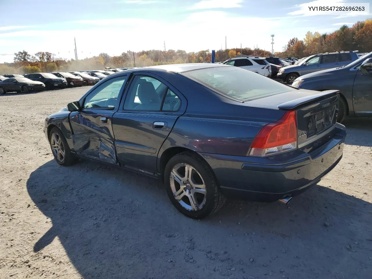 2008 Volvo S60 T5 VIN: YV1RS547282696263 Lot: 77946404