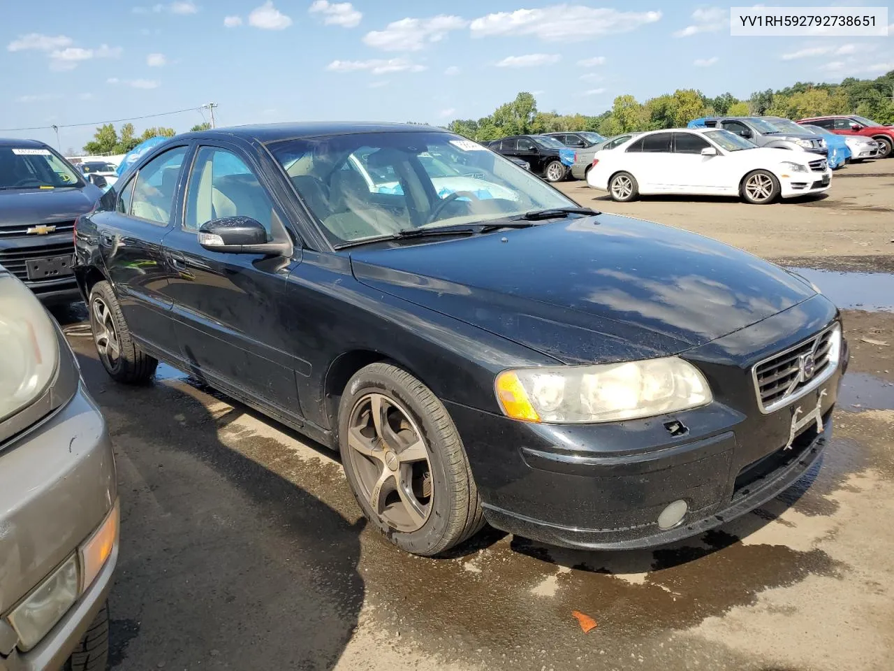 YV1RH592792738651 2009 Volvo S60 2.5T