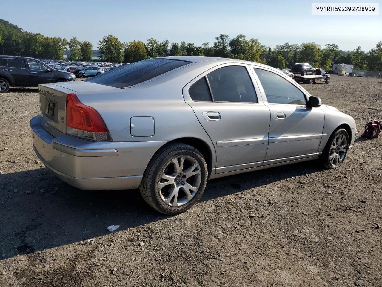 2009 Volvo S60 2.5T VIN: YV1RH592392728909 Lot: 68853614