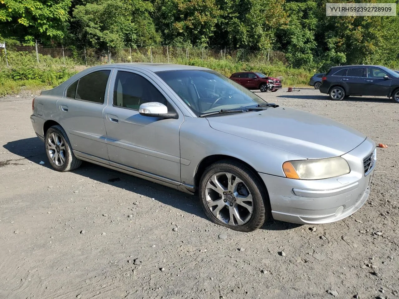 2009 Volvo S60 2.5T VIN: YV1RH592392728909 Lot: 68853614