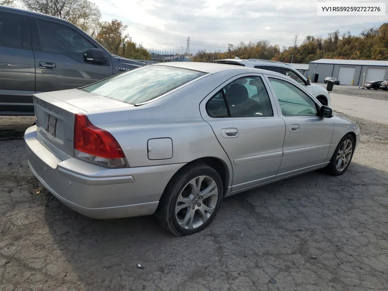 2009 Volvo S60 2.5T VIN: YV1RS592592727276 Lot: 77530334