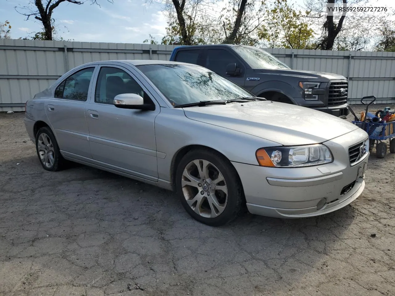 2009 Volvo S60 2.5T VIN: YV1RS592592727276 Lot: 77530334