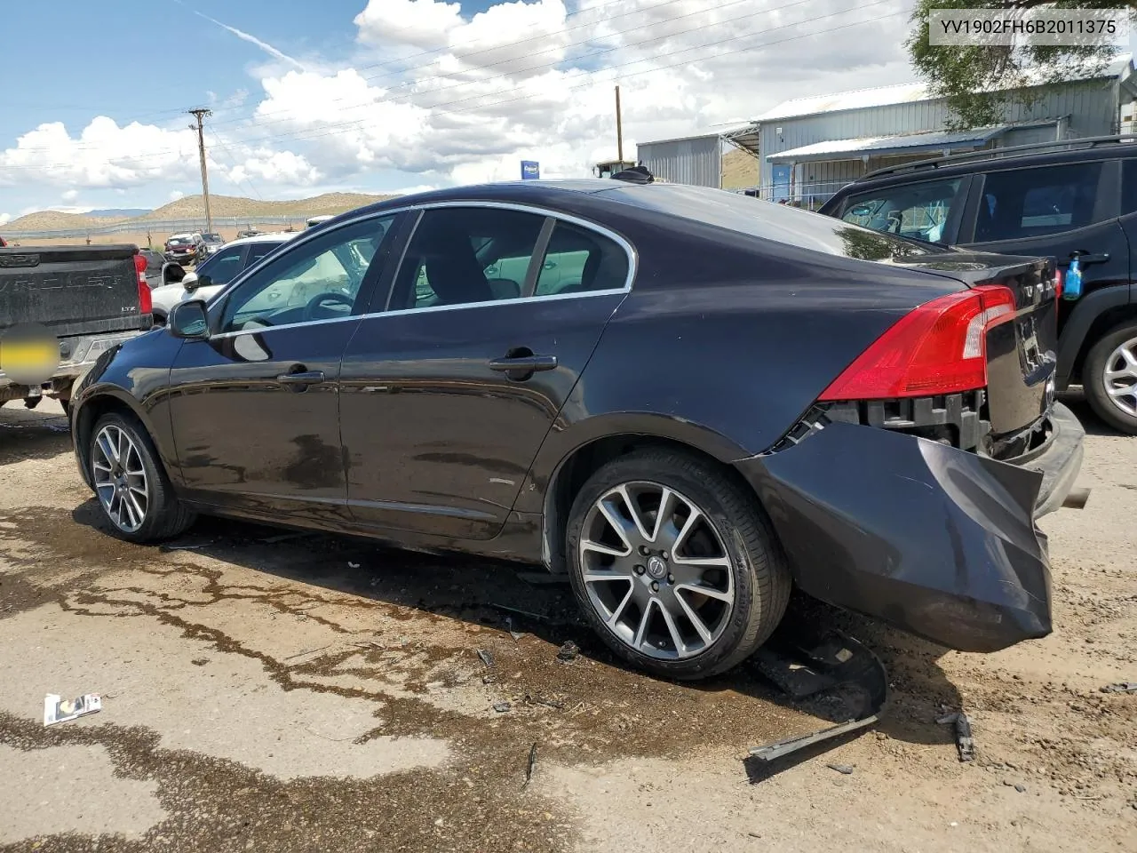 2011 Volvo S60 T6 VIN: YV1902FH6B2011375 Lot: 69406244