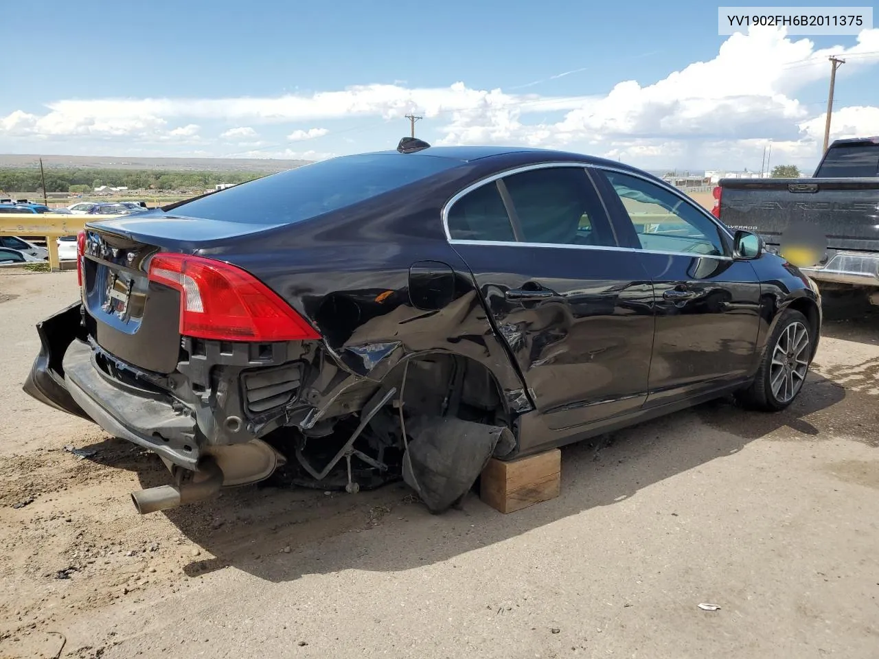 YV1902FH6B2011375 2011 Volvo S60 T6