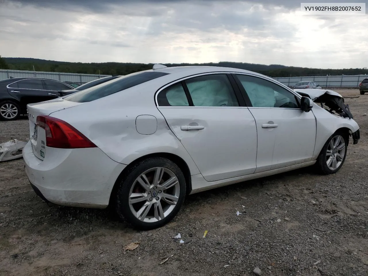 2011 Volvo S60 T6 VIN: YV1902FH8B2007652 Lot: 73587154