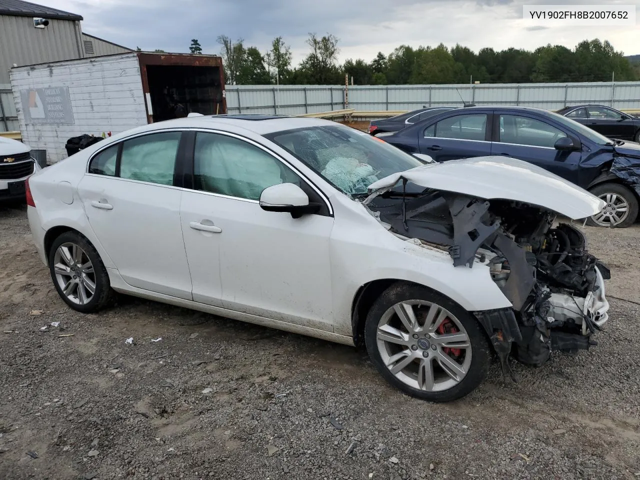 2011 Volvo S60 T6 VIN: YV1902FH8B2007652 Lot: 73587154