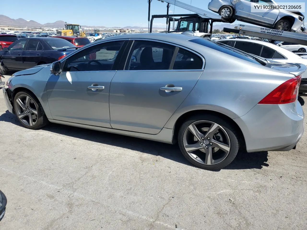 2012 Volvo S60 T6 VIN: YV1902FH3C2120605 Lot: 47601764