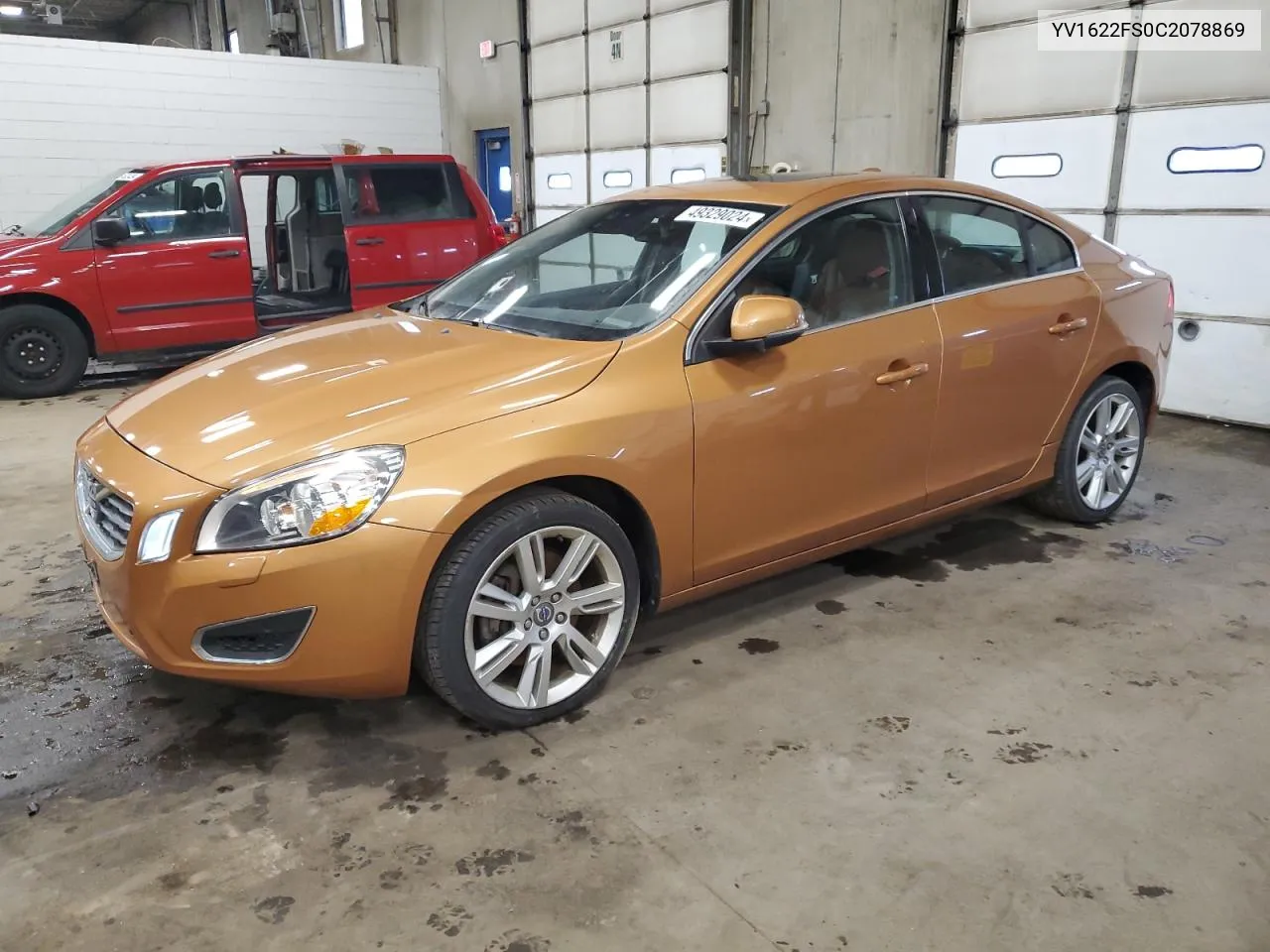 2012 Volvo S60 T5 VIN: YV1622FS0C2078869 Lot: 49329024