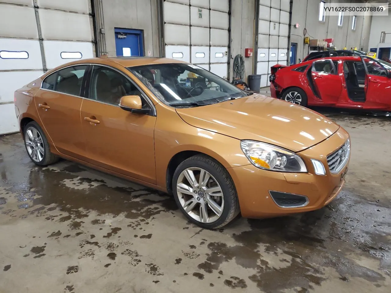 2012 Volvo S60 T5 VIN: YV1622FS0C2078869 Lot: 49329024