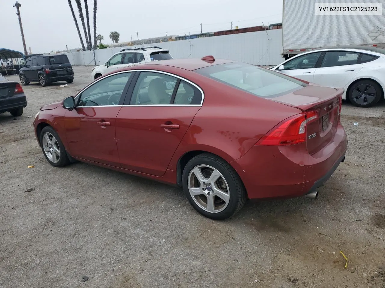 2012 Volvo S60 T5 VIN: YV1622FS1C2125228 Lot: 54628054