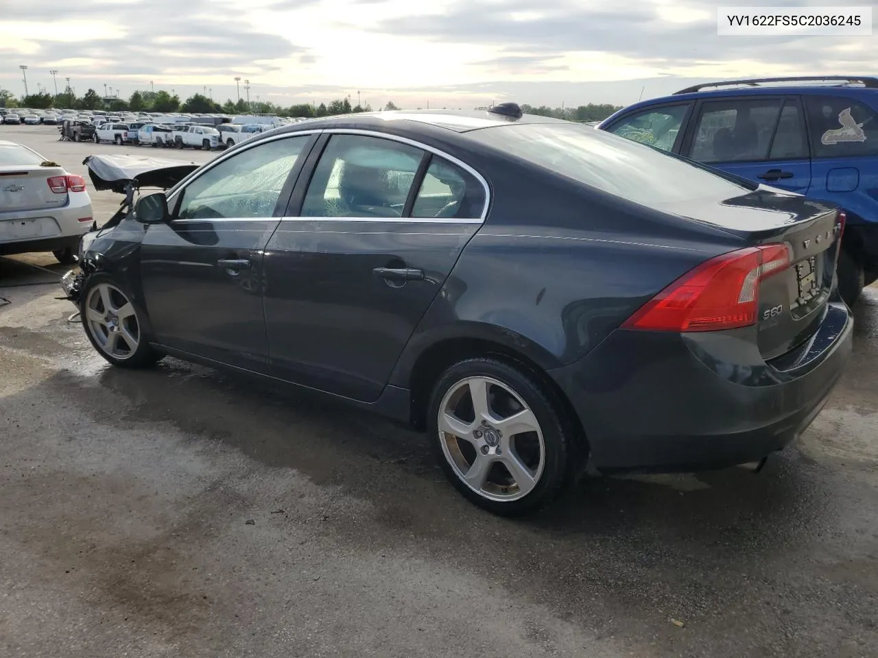 2012 Volvo S60 T5 VIN: YV1622FS5C2036245 Lot: 59025874