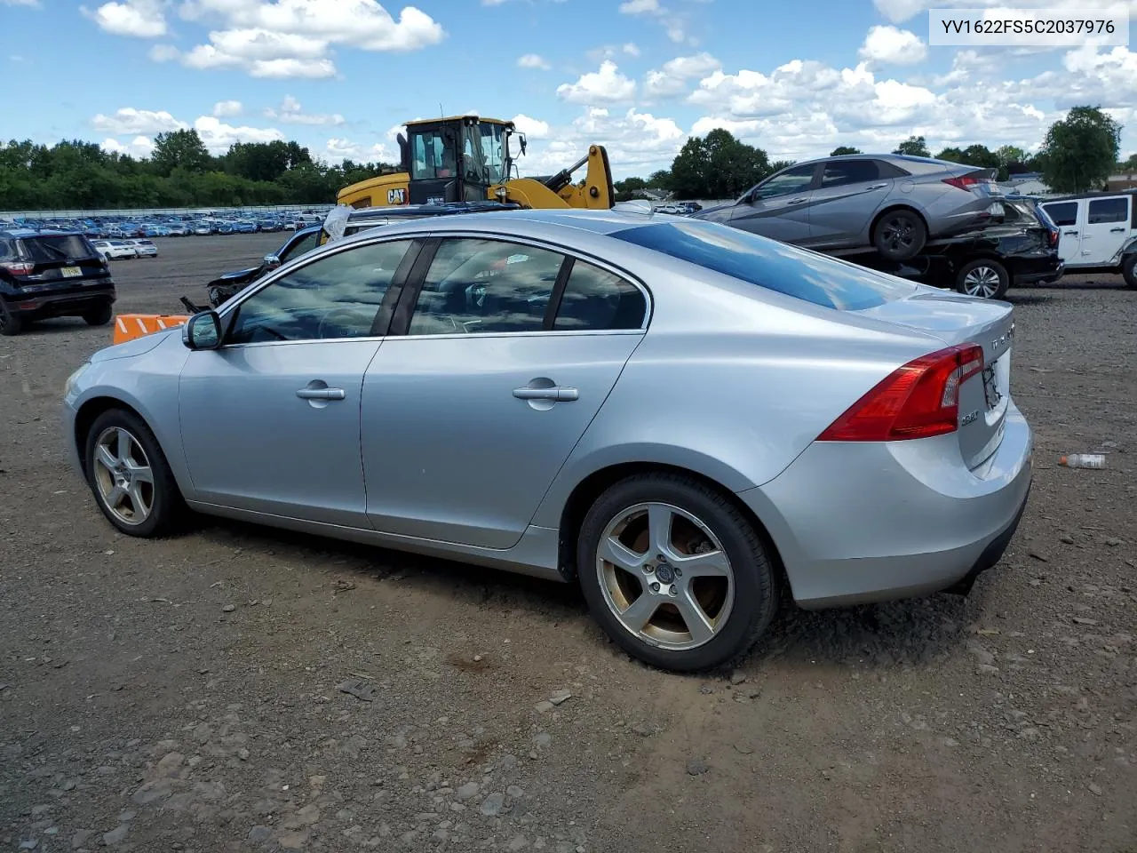 2012 Volvo S60 T5 VIN: YV1622FS5C2037976 Lot: 61192684