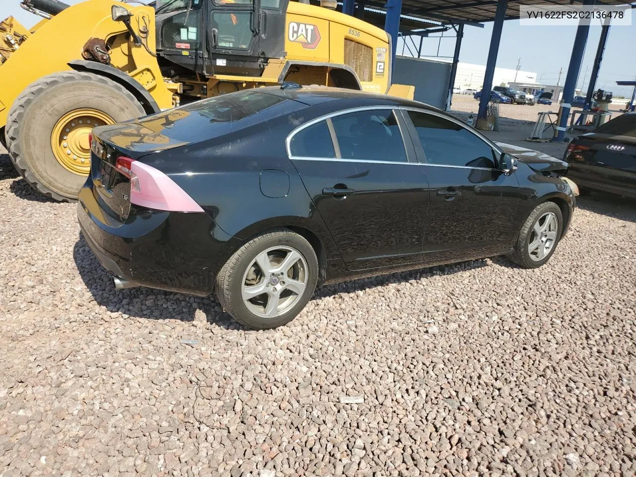 YV1622FS2C2136478 2012 Volvo S60 T5