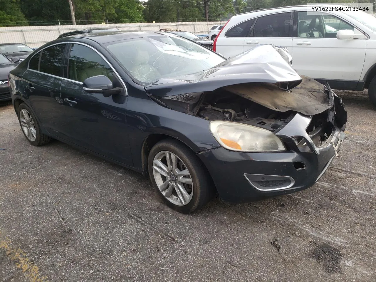 2012 Volvo S60 T5 VIN: YV1622FS4C2133484 Lot: 63625244