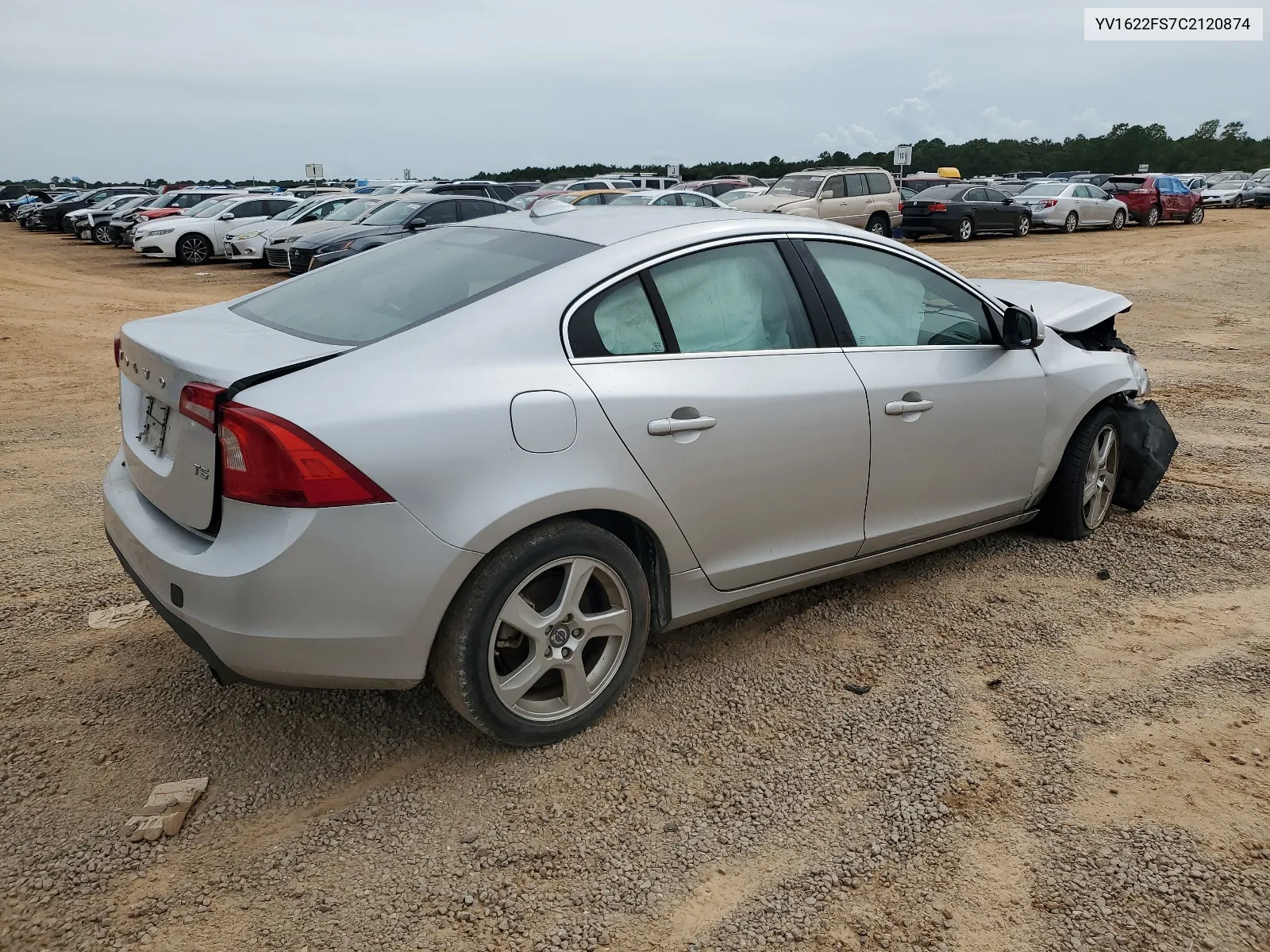 YV1622FS7C2120874 2012 Volvo S60 T5