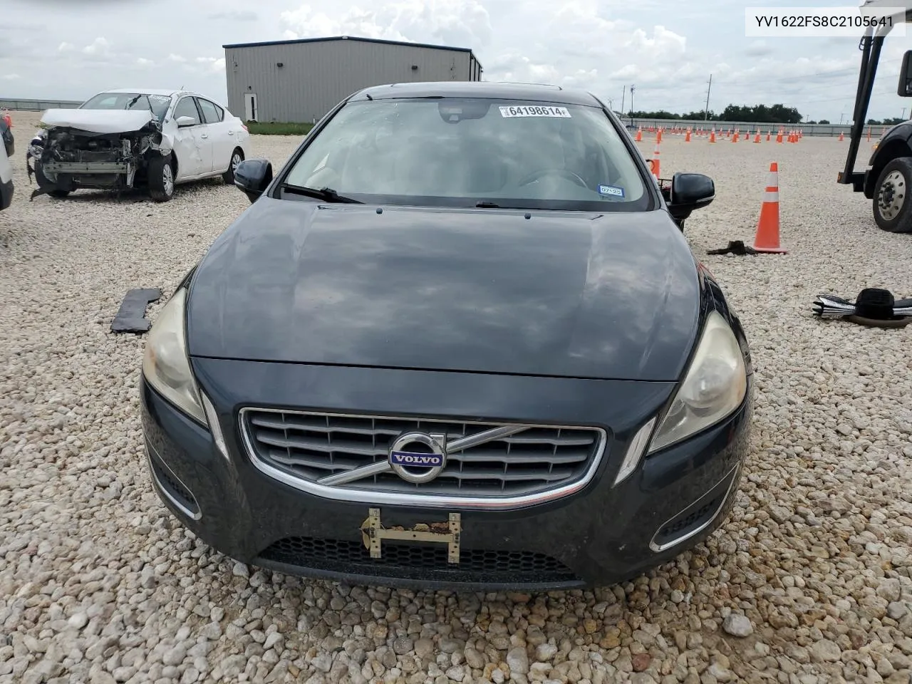 2012 Volvo S60 T5 VIN: YV1622FS8C2105641 Lot: 64198614