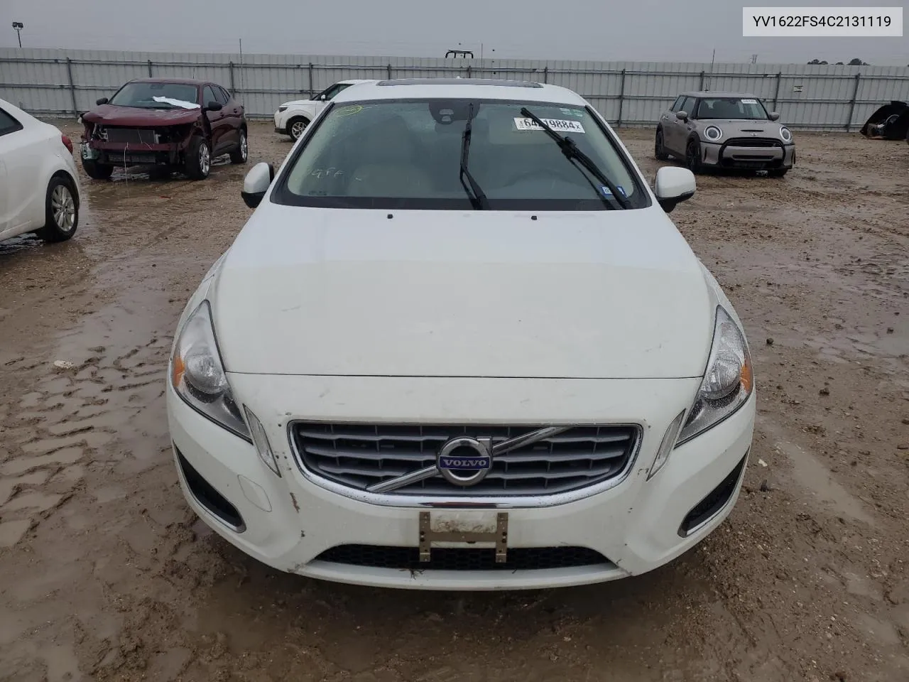 2012 Volvo S60 T5 VIN: YV1622FS4C2131119 Lot: 64219884