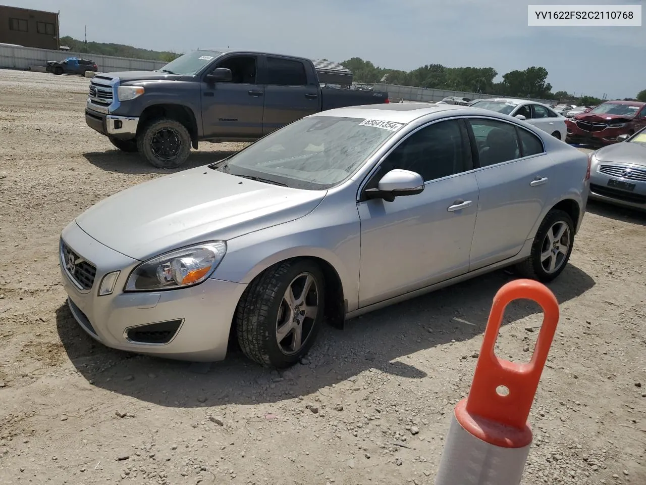 2012 Volvo S60 T5 VIN: YV1622FS2C2110768 Lot: 65541354