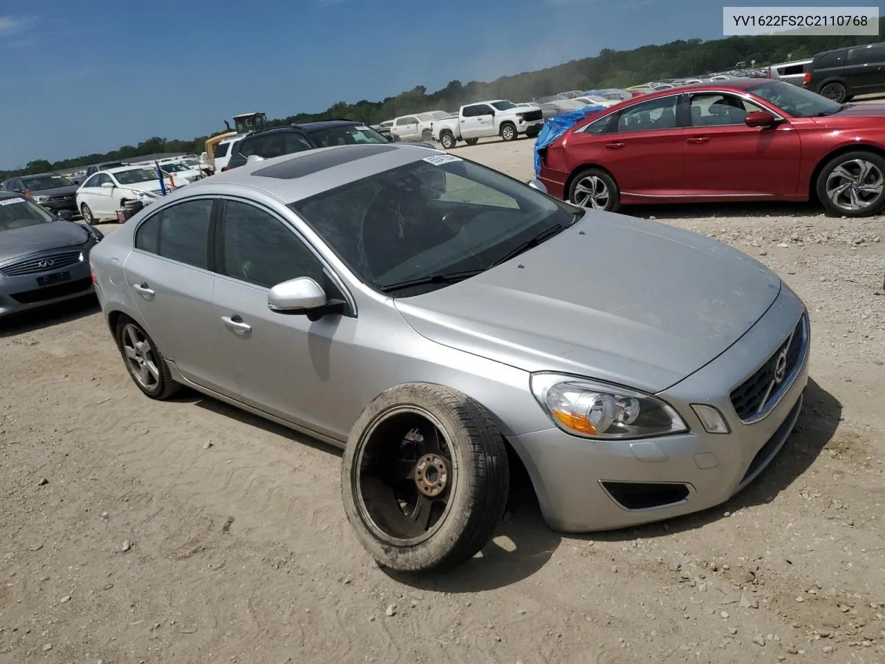 YV1622FS2C2110768 2012 Volvo S60 T5