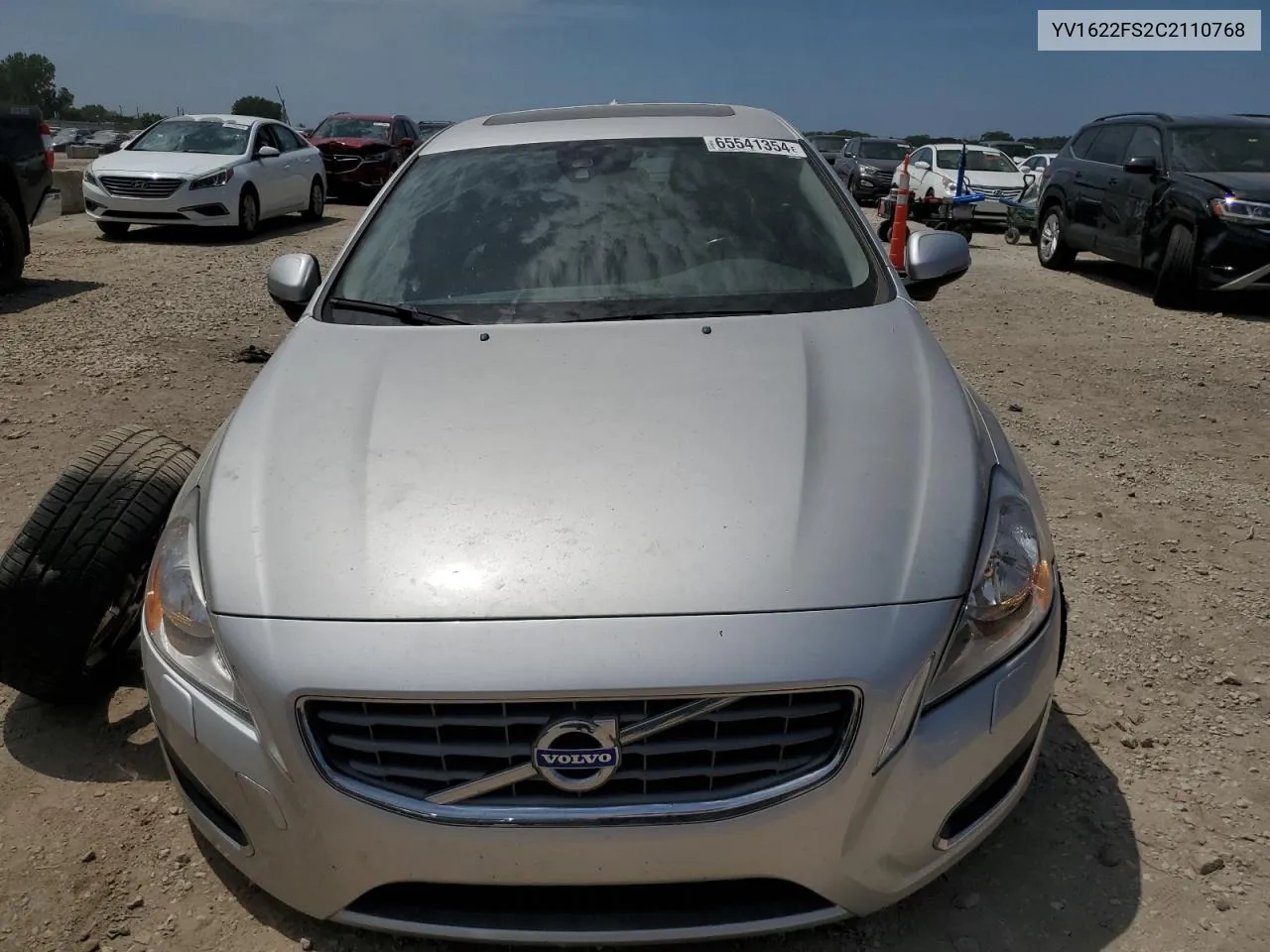 2012 Volvo S60 T5 VIN: YV1622FS2C2110768 Lot: 65541354