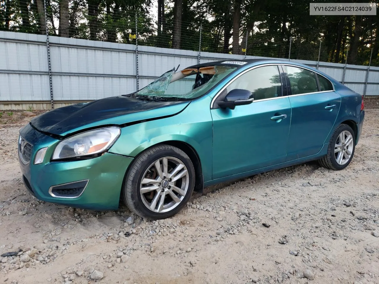 YV1622FS4C2124039 2012 Volvo S60 T5