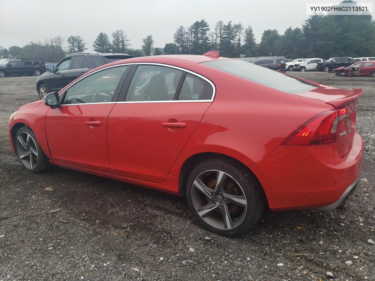 2012 Volvo S60 T6 VIN: YV1902FH6C2113521 Lot: 66391544