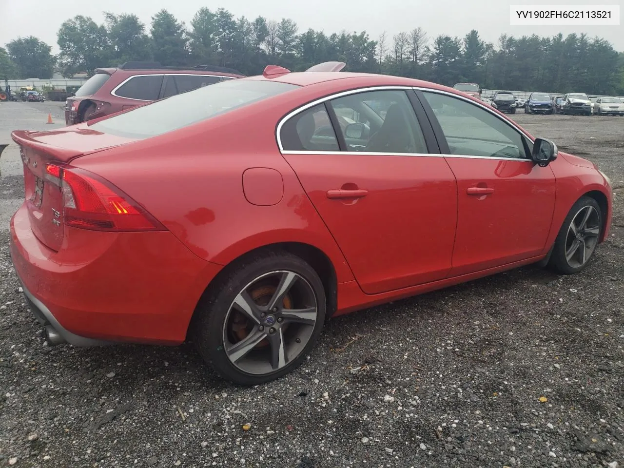 YV1902FH6C2113521 2012 Volvo S60 T6