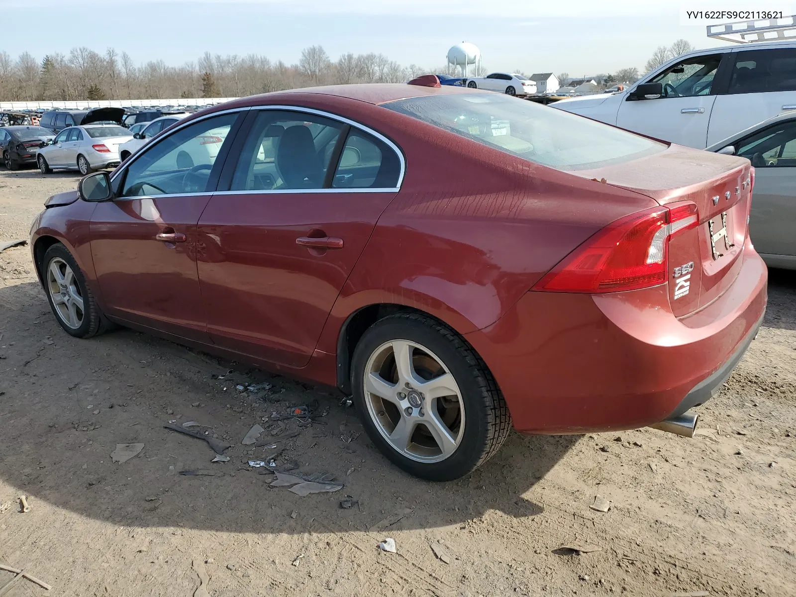 YV1622FS9C2113621 2012 Volvo S60 T5