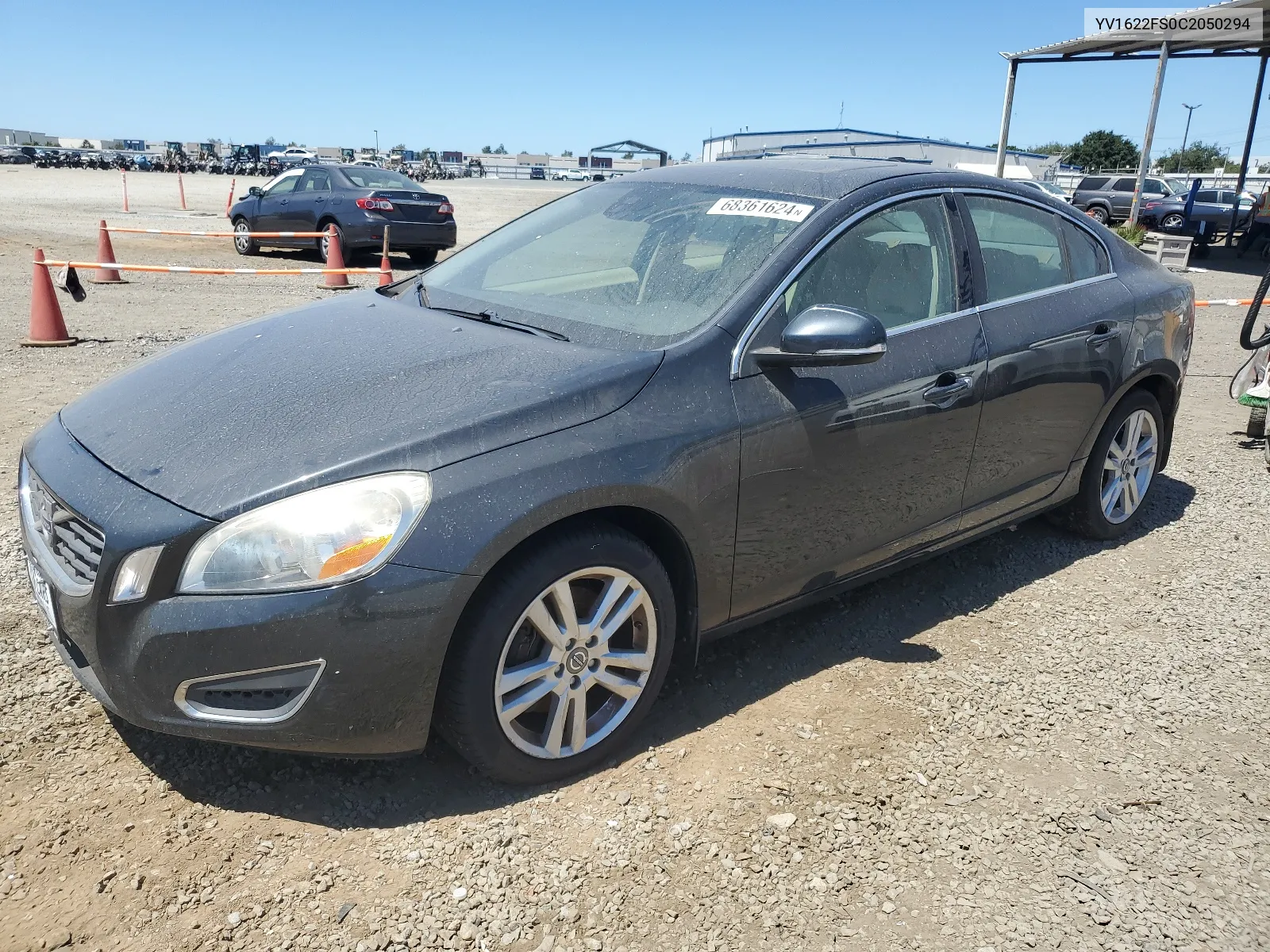 2012 Volvo S60 T5 VIN: YV1622FS0C2050294 Lot: 68361624