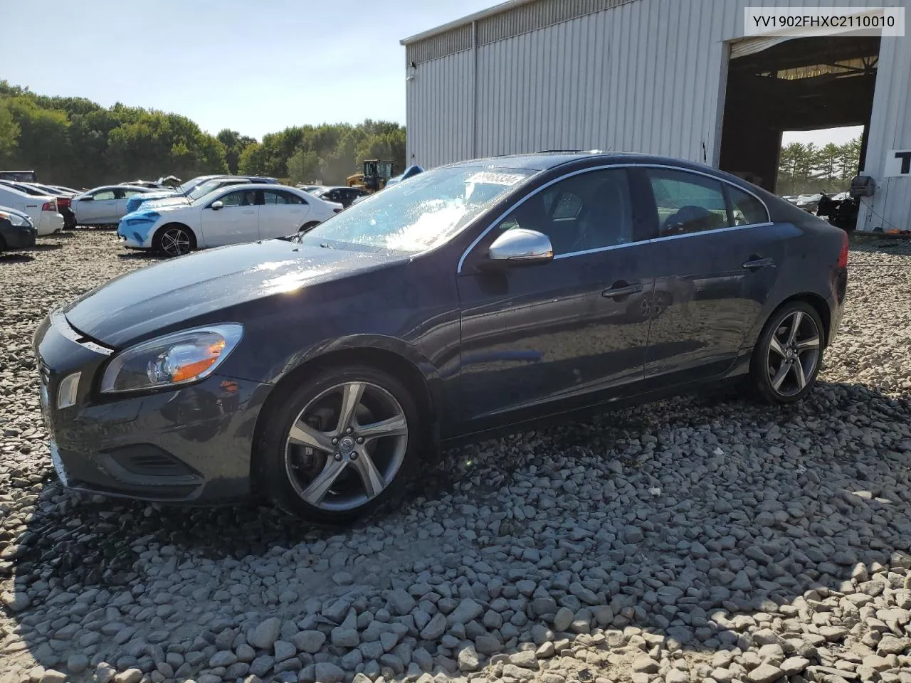 2012 Volvo S60 T6 VIN: YV1902FHXC2110010 Lot: 69965334